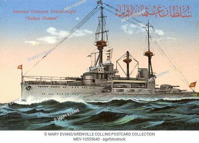 Dreadnought of the Imperial Ottoman Empire - The Sultan Osman