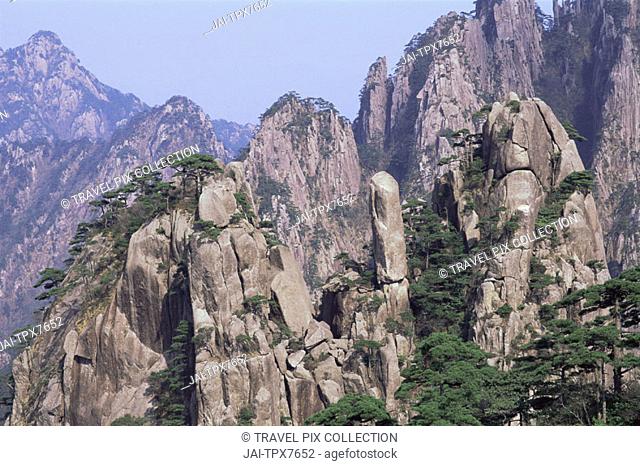 China, Anhui Province, Huangshan, Beihai Scenic Area, Chinese Scenery