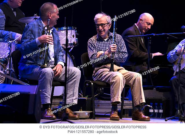 Woody Allen & The Eddy Davis New Orleans Jazz Band live at the Real Jardín Botánico Alfonso XIII. Madrid, 20.06.2019 | usage worldwide