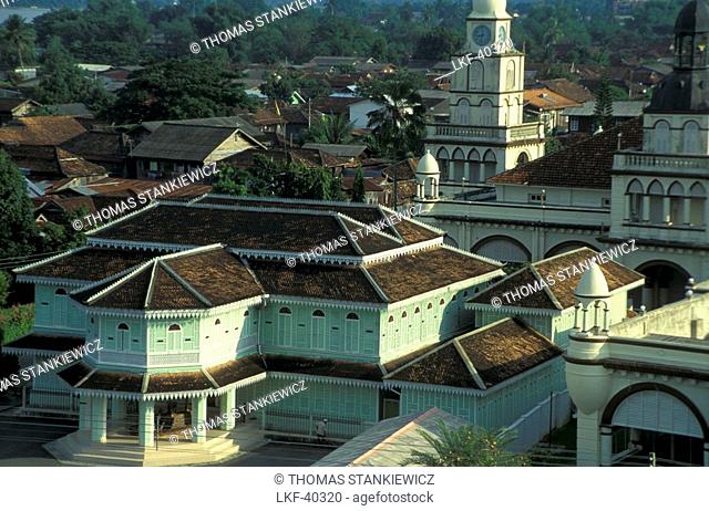 View at the town of Kota Bharu, East Coast, Malaysia, Asia