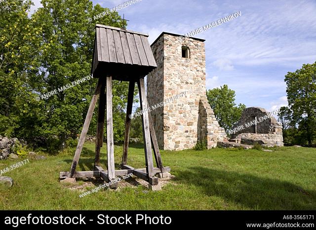 Lilla Rytterne Church ruin, Västerås municipality, Västmanland county, Sweden. Photo: André Maslennikov