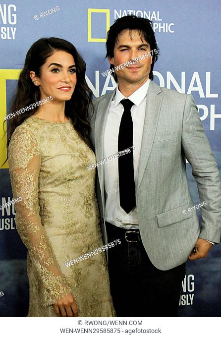 National Geographic's 'Years Of Living Dangerously' Season 2 World Premiere at American Museum of Natural History Featuring: Ian Somerhalder