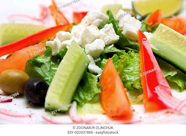 Close-up of Appetizing salad