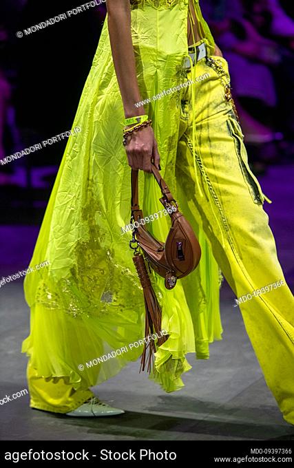 Versace fashion show at the Milan Fashion Week Women's Collection Spring Summer 2023. Milan (Italy), September 23rd, 2022