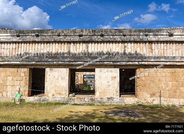 Unesco world heritage site, the Maya ruins of Uxmal, Yucatan, Mexico, Central America
