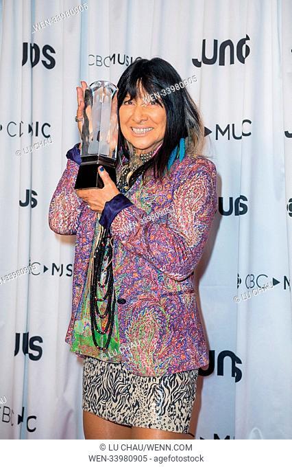 2018 JUNO Awards, held at the Rogers Arena in Vancouver, Canada. Featuring: Buffy Sainte-Marie Where: Vancouver, British Columbia