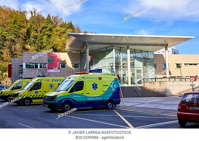 Amara Berri Health Center building, Donostia, San Sebastian, Gipuzkoa, Basque Country, Spain