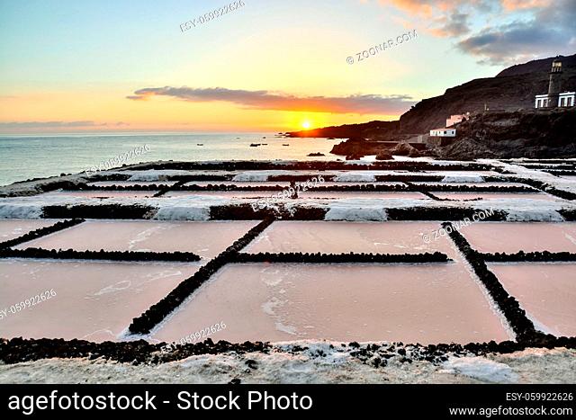 Picture Photo of Salt Flats in the Canry islands