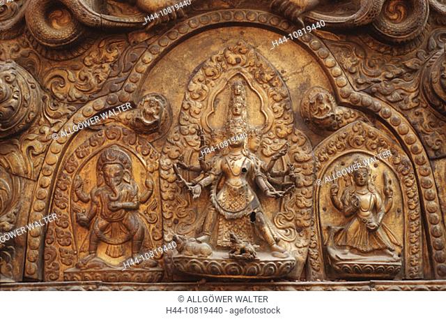 religion, Hinduism, golden gate, gate, copper works, bronze casting art, manual labor, craft, metal works, Tympanon, 1