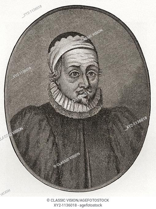 John Hales, 1584 to 1656  English theologian  From the book Short History of the English People by J R  Green published London 1893