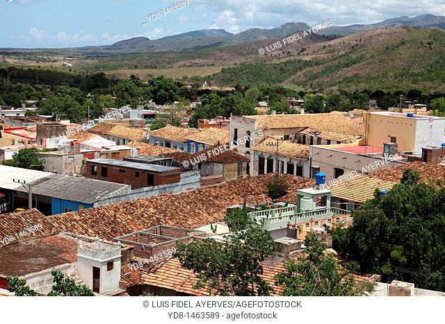 Panoramic View of the historic city of Trinidad, Cuba