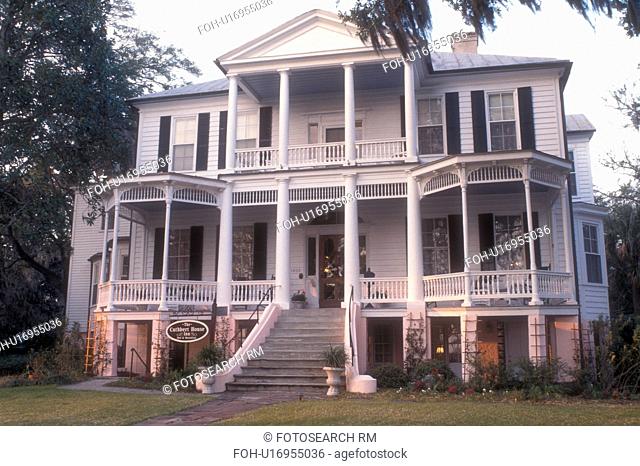 Beaufort, South Carolina, Inn, antebellum, The Cuthbert House Inn a bed & breakfast in Beaufort, South Carolina