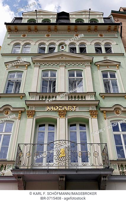 Mozart House at Stará Louka, Karlovy Vary, Karlovy Vary Region, Bohemia, Czech Republic