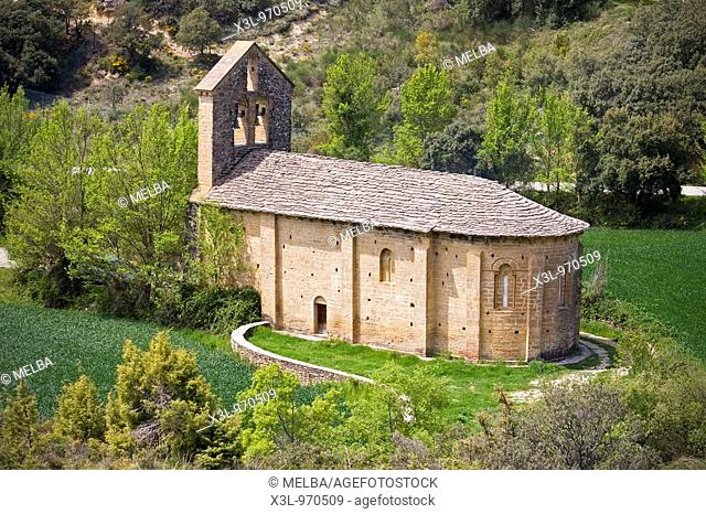 San Pedro Echano, romanesque hermitage  Valdorba  Navarra  Spain