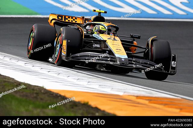 #4 Lando Norris (GBR, McLaren F1 Team), F1 Grand Prix of the Netherlands at Circuit Zandvoort on August 25, 2023 in Zandvoort, Netherlands