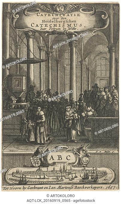 Church interior, Harmen de Mayer, Gerbrant and Jan Martensz, 1657