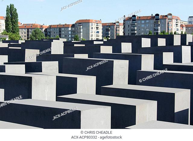 Memorial to the Murdered Jews of Europe, also known as the Holocaust Memorial, Berlin, Germany