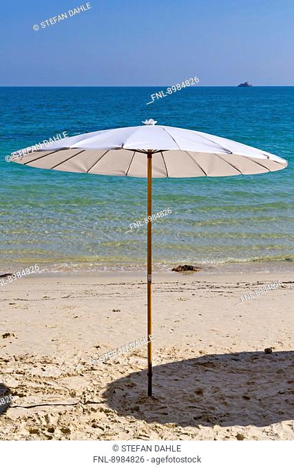Sunshade, Ao Sangthian Beach, Thailand, Asia
