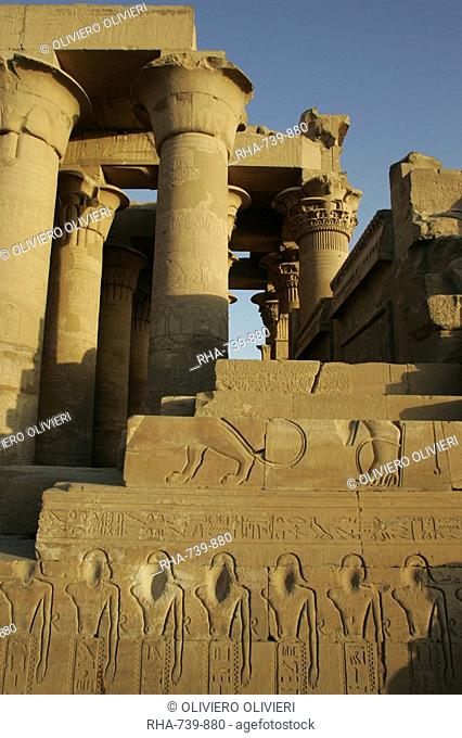 Kom Ombo temple, Egypt, North Africa, Africa