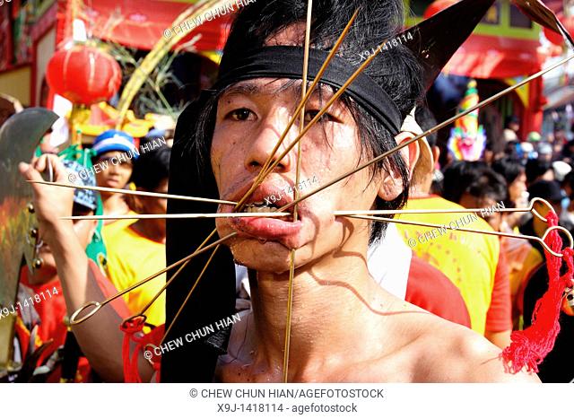 Chinese New Year CapGoMeh Festival, Singkawang, Kalimantan, Indonesia, Borneo