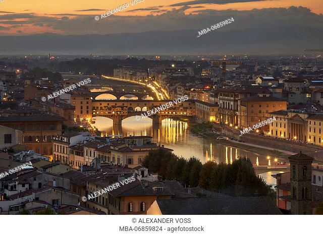 Ponte Vecchio, Florence, Tuscany, Italy