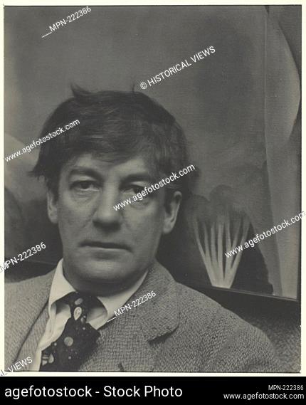 Sherwood Anderson - 1923 - Alfred Stieglitz American, 1864-1946 - Artist: Alfred Stieglitz, Origin: United States, Date: 1923, Medium: Gelatin silver print