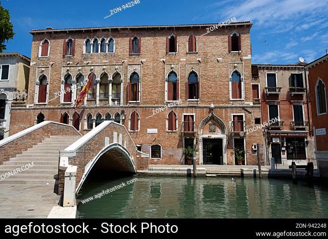 Palazzo Marcello, Rio Gafaro, Venedig, Venezia, Veneto, Italien | Palazzo Marcello, Rio Gafaro, Venice, Italy