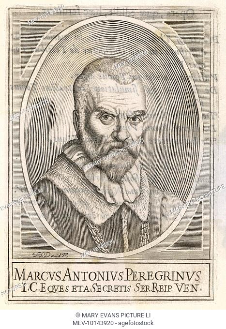 MARCUS ANTONIUS PEREGRINUS Italian church advisor and scholar. Member of the Council of Trent