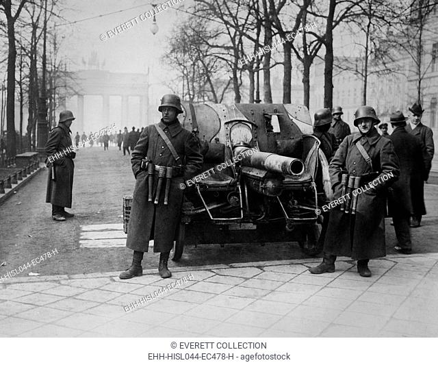 Forces of the Kapp Putsch of March 1920 against the German Weimer Republic government in Berlin. They were followers of Wolfgang Kapp