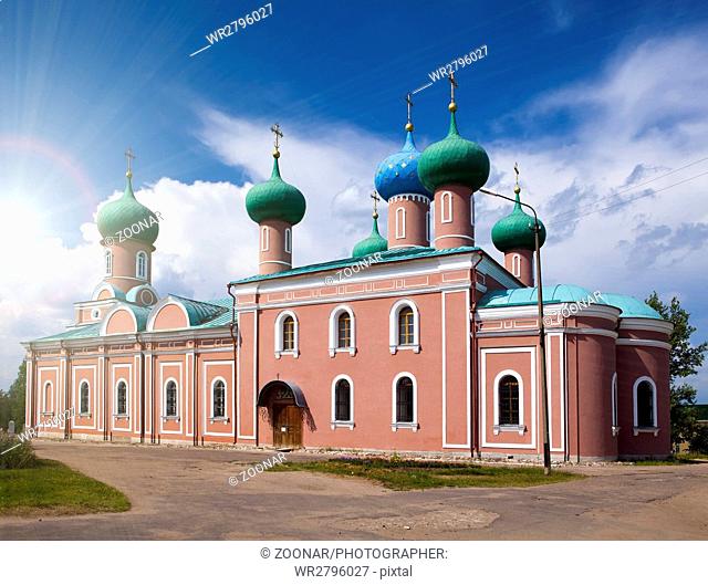 Tikhvin Assumption Monastery, a Russian Orthodox, (Tihvin, Saint Petersburg region, Russia)