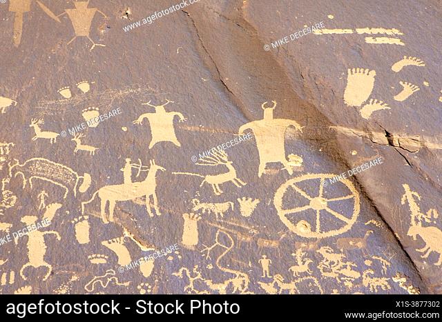 An extraordinary archeological site on the road to Canyonlands National Park is called Newspaper Rock, named because it is currently believed that the rock...