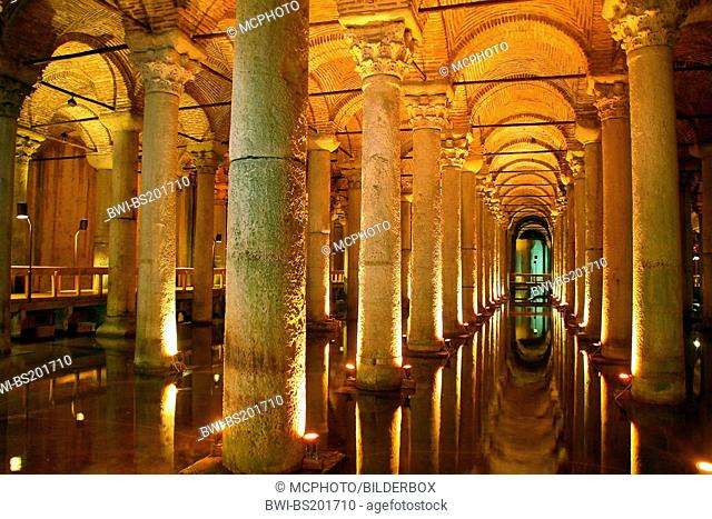Basilica Cistern, Turkey, Istanbul