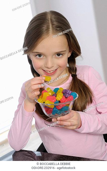 Little girl candies