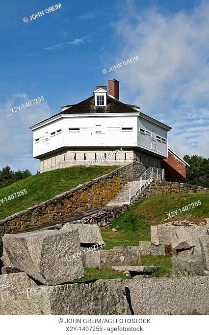 Fort McClary State Historic Site, Kittery Point, Maine, USA