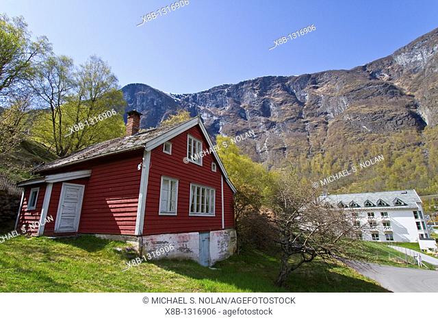 Views from the city of Flåm, Norway  MORE INFO Flåm is a Norwegian village with some 500 inhabitants, at the inner end of the Aurlandsfjord