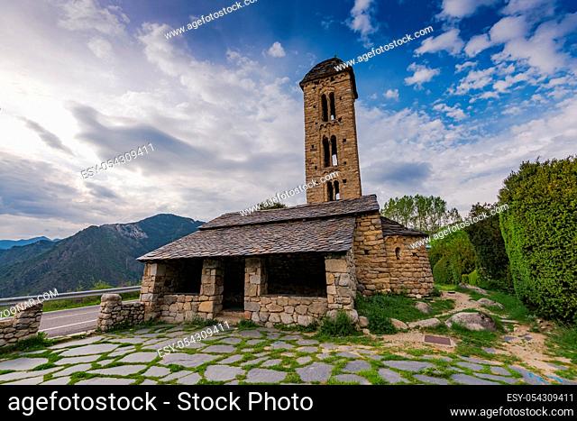Church of Sant Miquel Engolasters in Andorra