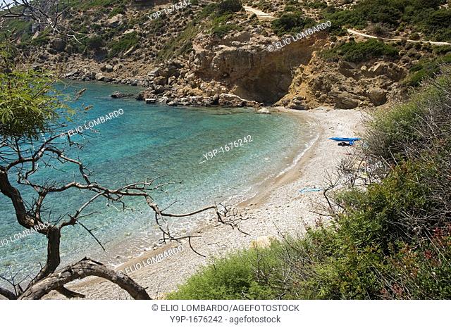 Kato Kimisi beach, Lipsi Island, Dodecanese, Greece