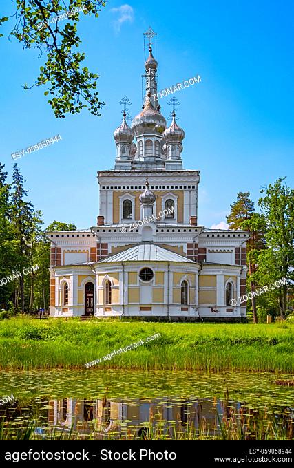 The Orthodox Church of Alexander Nevsky in Stameriena, Latvia