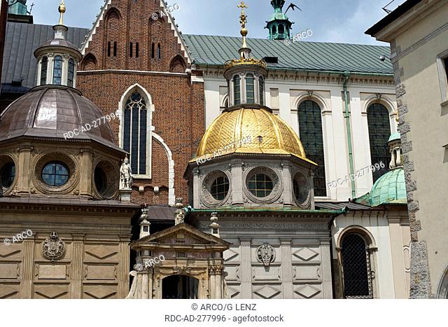 Sigismund Chapel, Wawel, Krakow, Little Poland, Poland