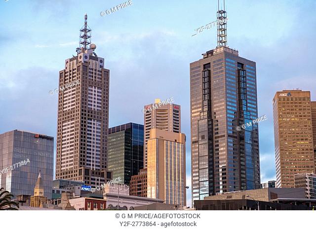 Melbourne city office buildings