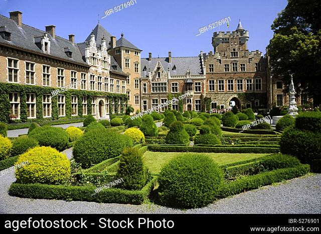 Gaasbeck Castle, Flemish Brabant, Flanders, Belgium, Europe