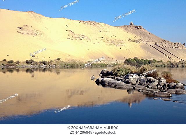 Egypt Aswan River Nile Backwater