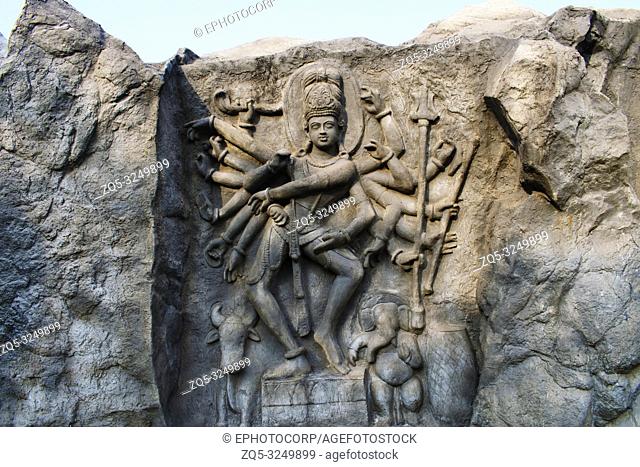 Lord Shiva, Hadshi Temple, Sant Darshan Museum, near tikona Vadgoan Maval, District Pune, Maharashtra, India