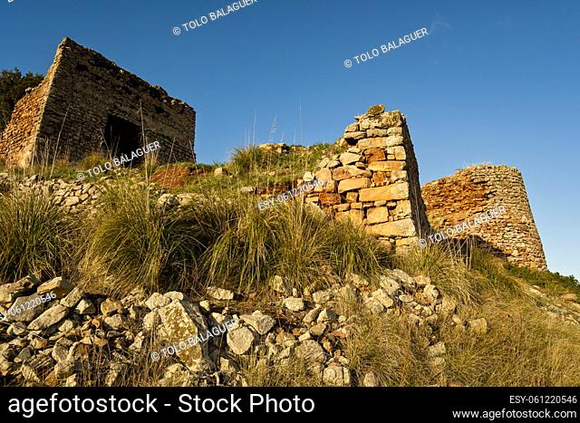 Castillo de Santa Ã. gueda, siglo XI. Menorca. Balearic islands. Spain