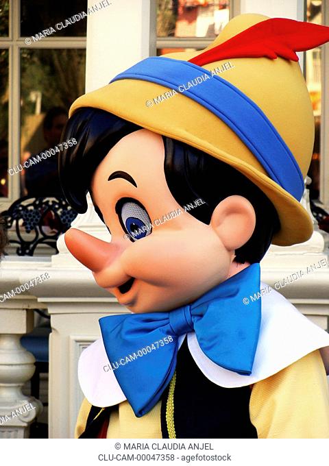 Pinocchio, Magic Kingdom, Orlando, Florida, United States, North America