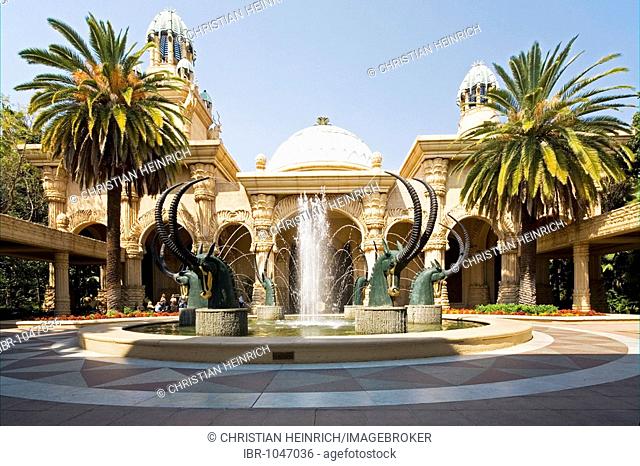 Sable Fountain Entrance, Lost City, Sun City, South Africa, Africa