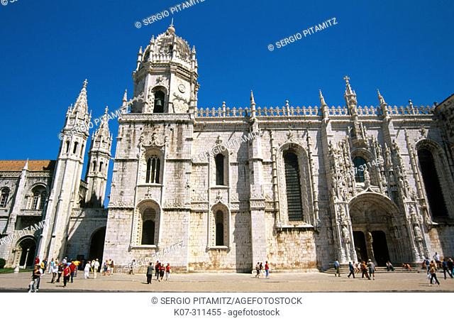 Monastery of the Hieronymites. Belem, Lisbon. Portugal