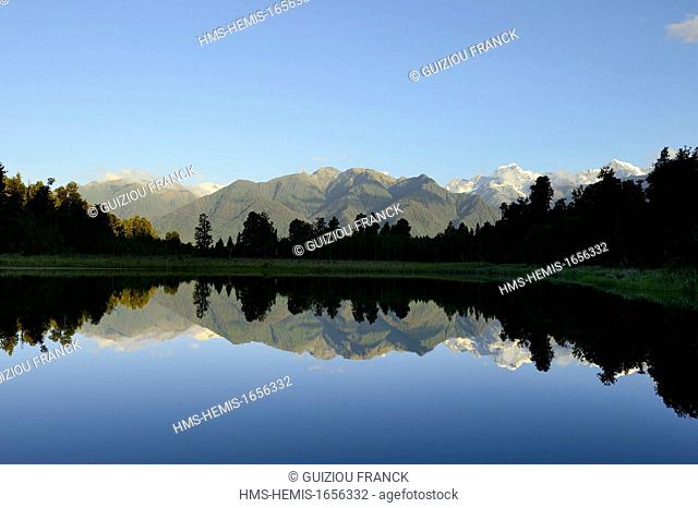 New Zealand, South Island, West Coast Region, Te Wahipounamu site listed as World Heritage by UNESCO, Westland National Park