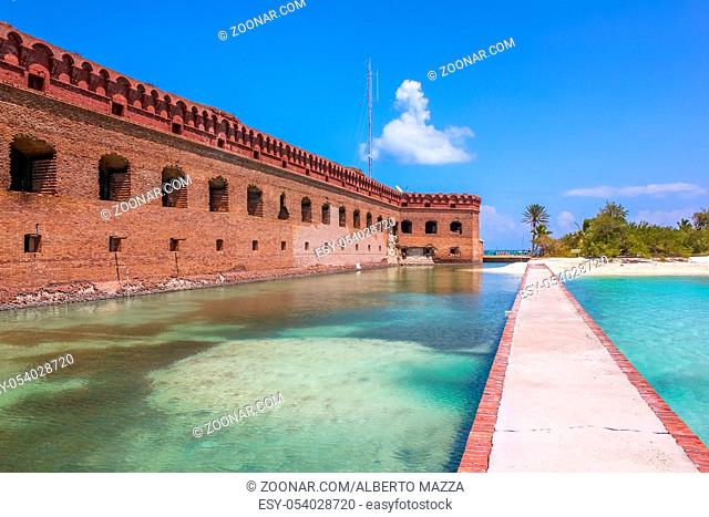 Dry Tortugas National Park is situated at the southwest corner of the Florida Keys reef system and is one of the United States' most remote national parks