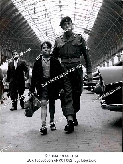 Jun. 06, 1960 - 11-year old Colin quits the Army: Colin Nash, the Army's youngest ever recruit, was given an honourable discharge yesterday